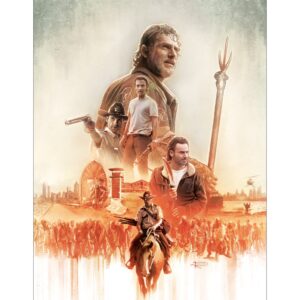 Title: Unveiling the Enhanced “The Walking Dead Universe” Fine Art Collection by Brian Rood